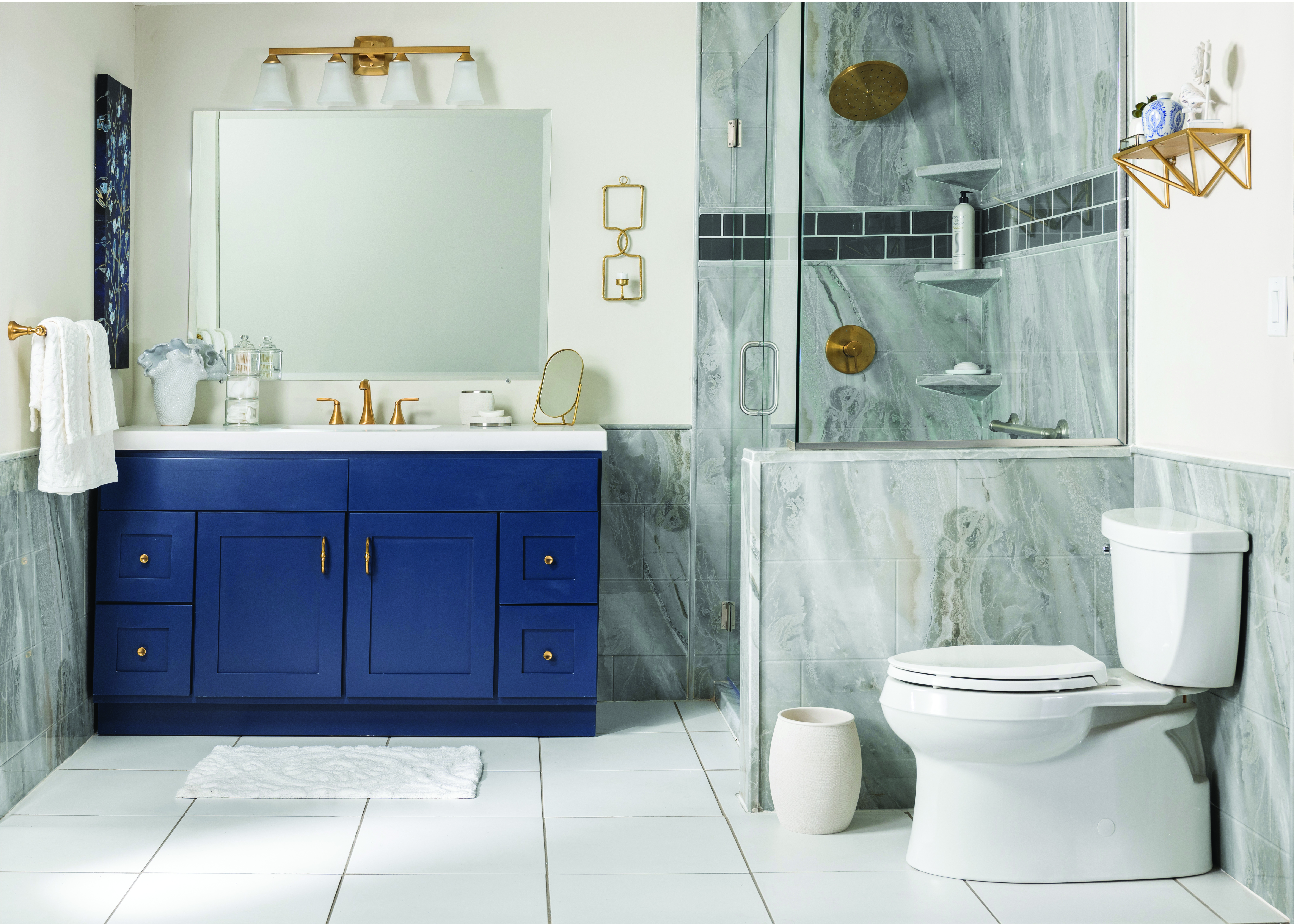 traditional Re-Bath bathroom remodeling design