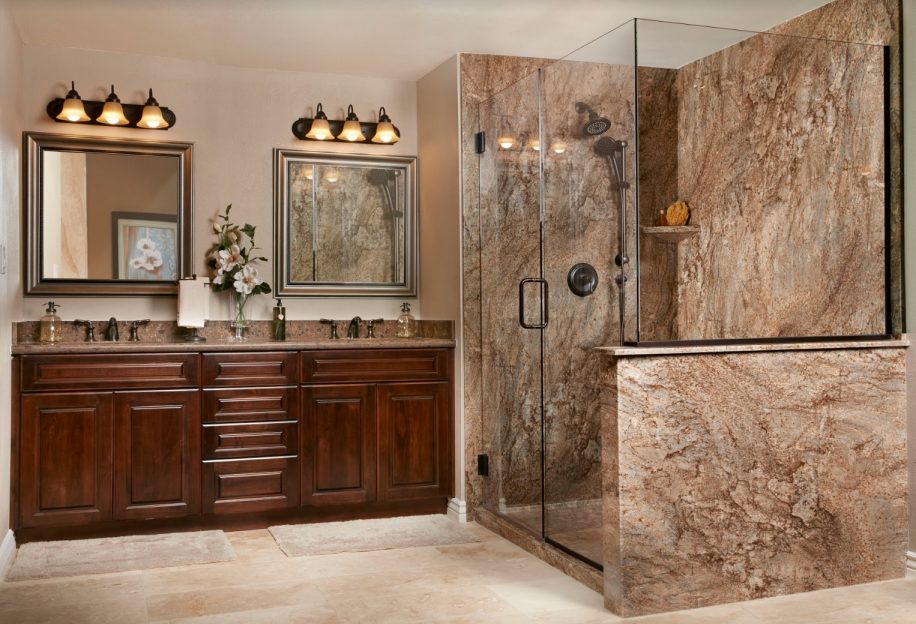 remodeled bathroom